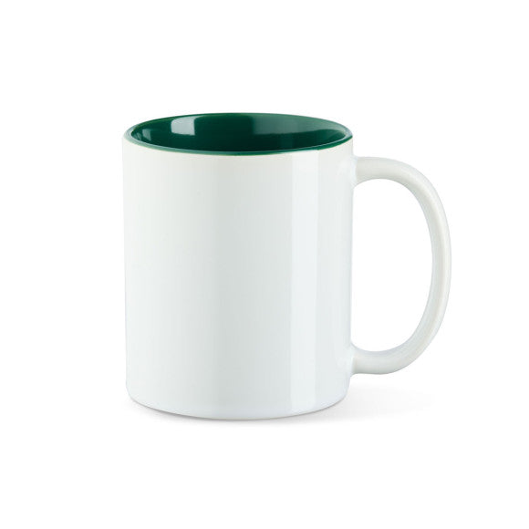 Keramik Tasse innen Farbig mit Logo bedruckt